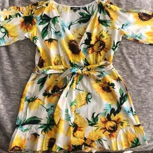 Sunflower Short Romper